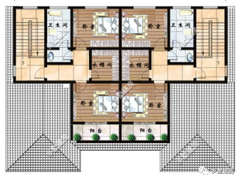 双拼自建别墅 农村高端大气设计，两家共建省钱又实用